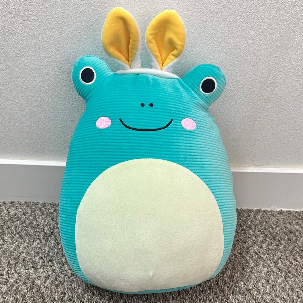 Squishmallow stuffed frog